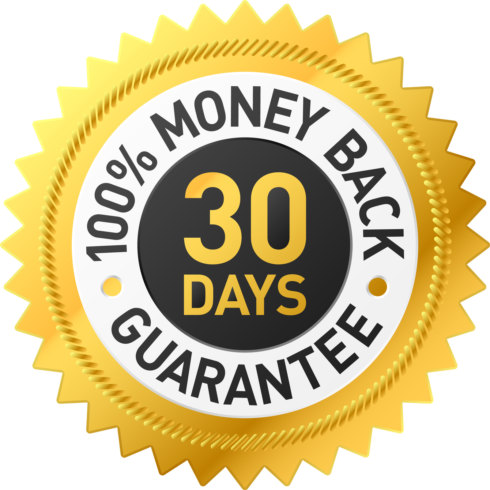 30 day guarantee badge