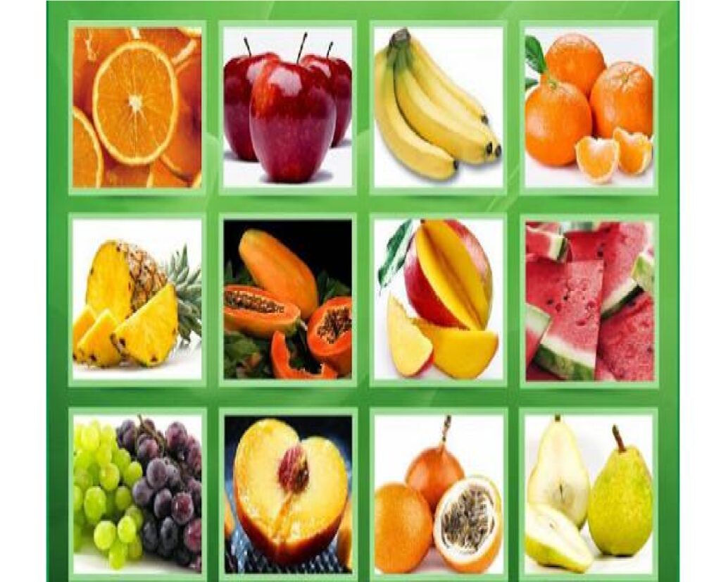 Test frutas