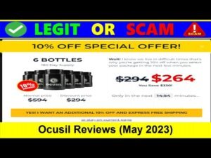 Ocusil Reviews (May 2023) Check Its Legitimacy- Watch Now!