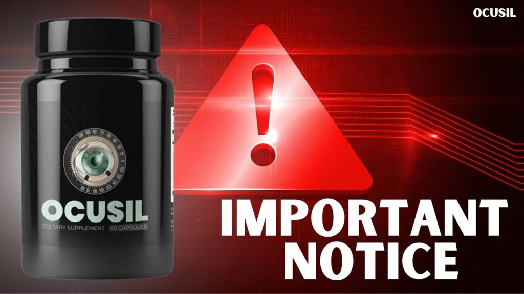 OCUSIL PILL REVIEW - ALL YOU NEED TO KNOW - OCUSIL DOES IT WORK? - OCUSIL SUPPLEMENT