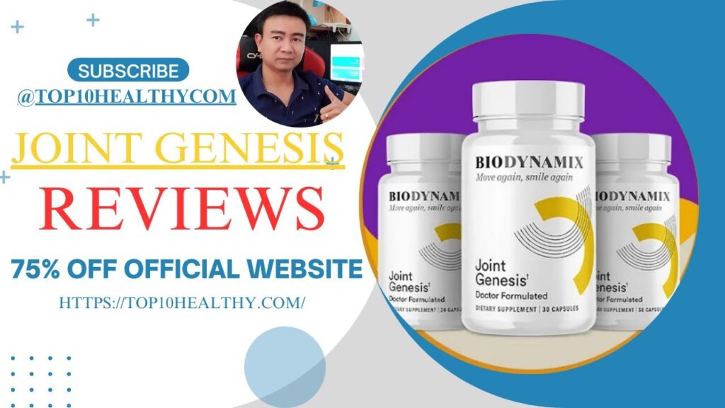 Joint Genesis Osteoarthritis Supplement Review: Nourish and Support Your Joints #JointGenesis