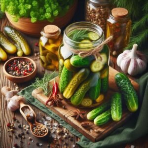 Quick & Easy Refrigerator Dill Pickles Recipe