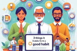 3 Things it Takes to Form a Good Habit