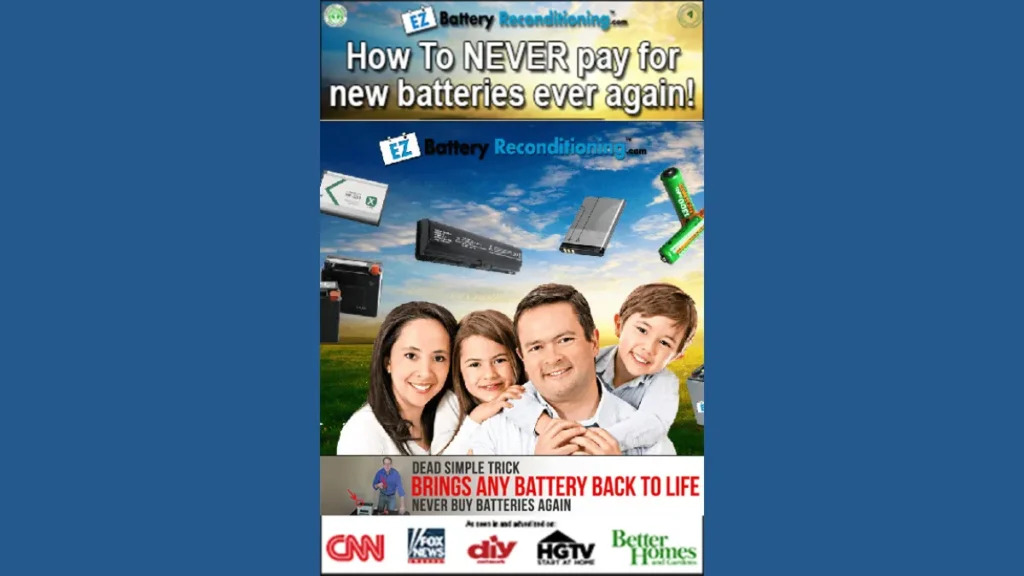 Website Official: EZ Battery Reconditioning EZ Battery Reconditioning Review