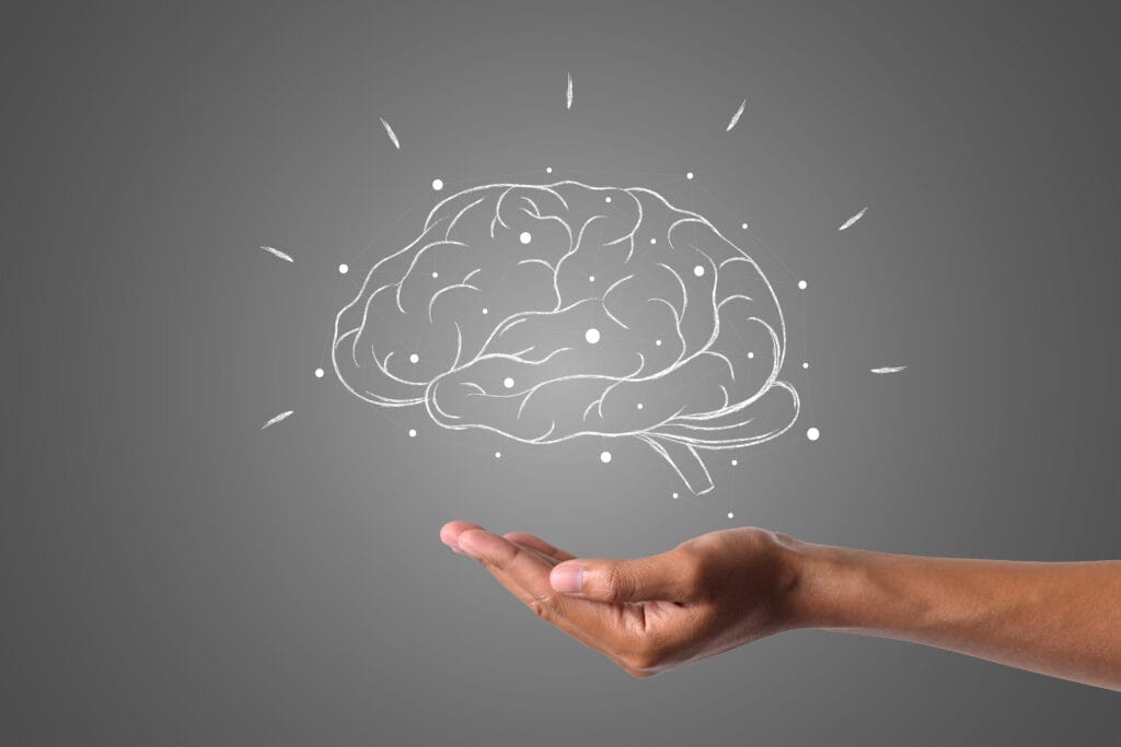 brain writes with white chalk is hand draw concept 1 1024x683 - Developing Emotional Intelligence: A Leader's Guide