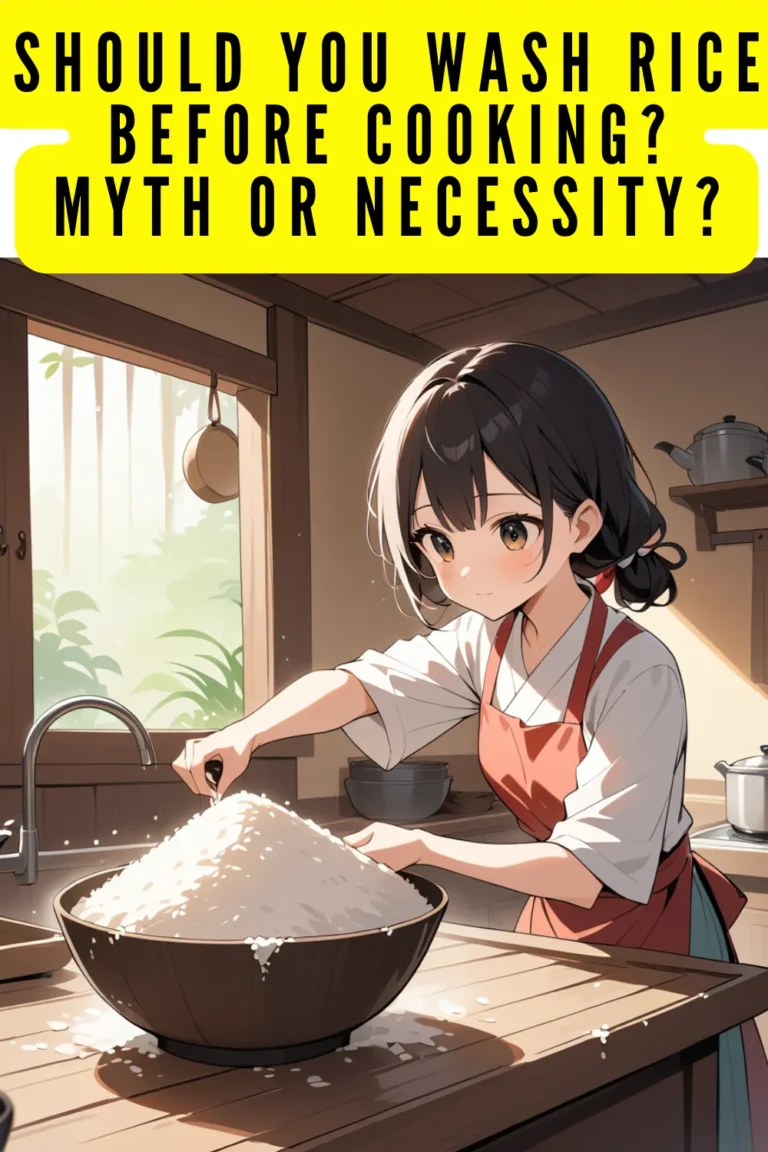 Should You Wash Rice Before Cooking Myth or Necessity