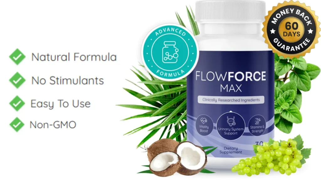 Website Official: FlowForce Max FlowForce Max Benefits