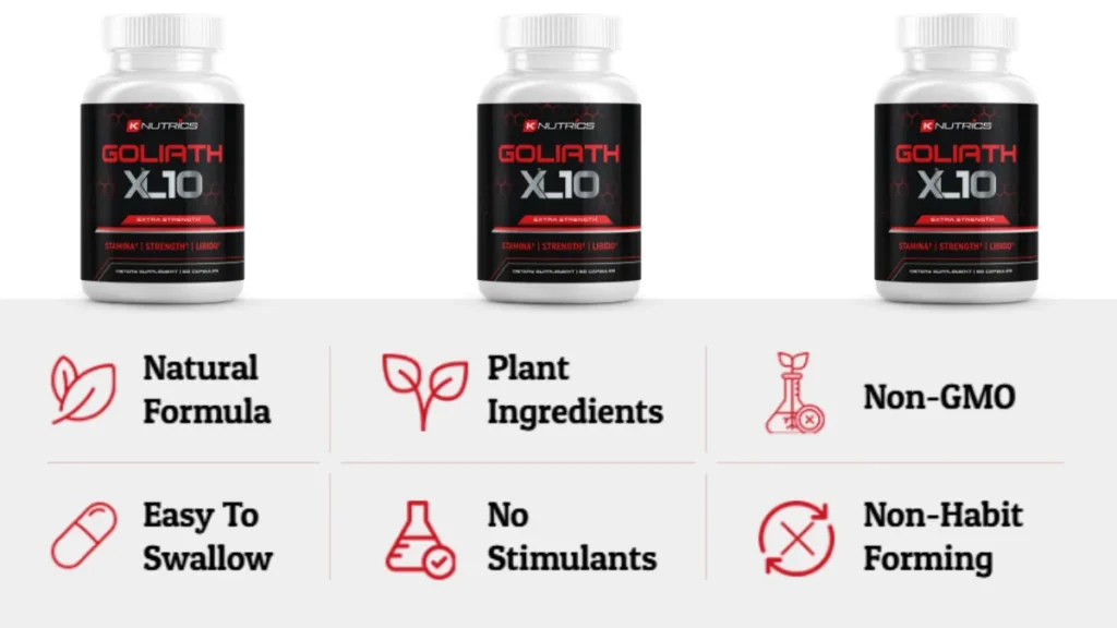 Goliath XL10 benefits