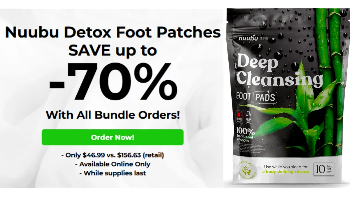 Nuubu Detox Foot Patches Pricing