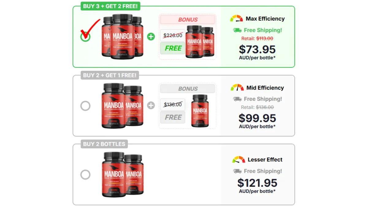 Manboa Male Enhancement Price